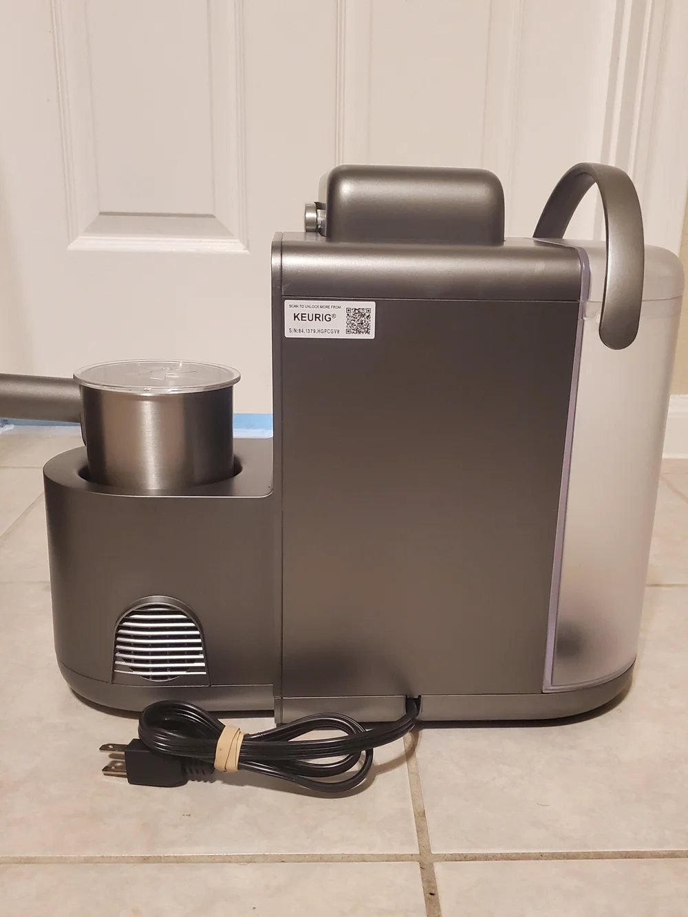 Keurig Silver Gray Single-Serve Coffee & Latte Maker